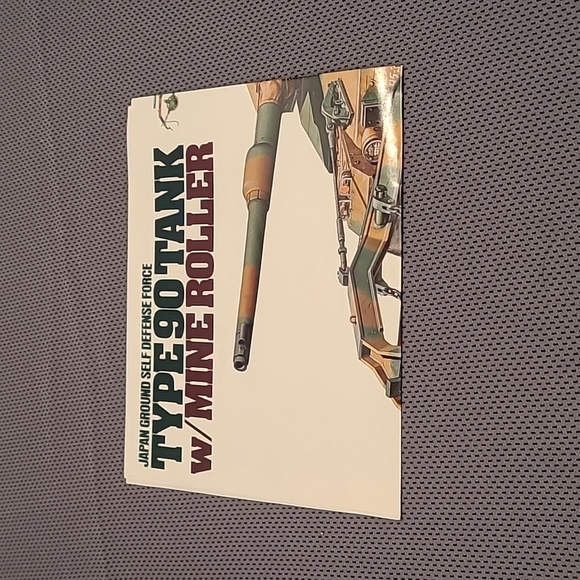 Tamiya Japan 90 Tank w/Mine Roller NOW IN STOCK Mini Poster 35236 - Picture 5 of 6